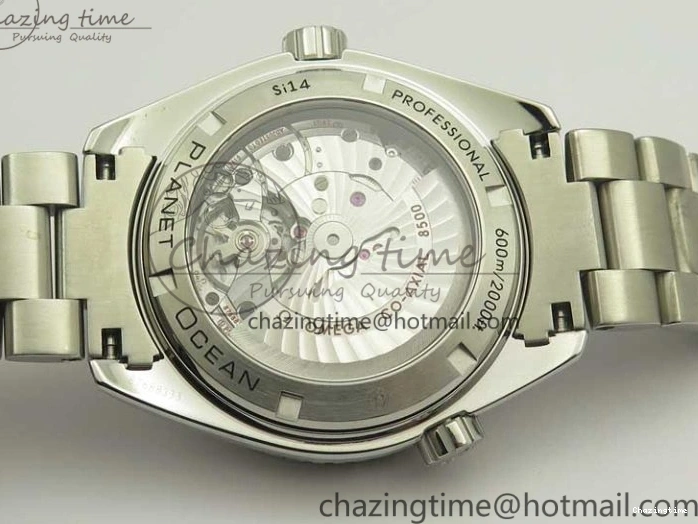 0117 Durable Planet Ocean Professional Ceramic Bezel 45.5mm 1:1 VSF Best Edition Orange Markers on SS Bracelet A8500 Super Clone 8052